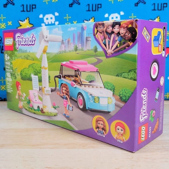 Lego Friends Olivia's Electric Car #41443 Building Toy 183 pcs New and Unopened - Picture 6 of 12